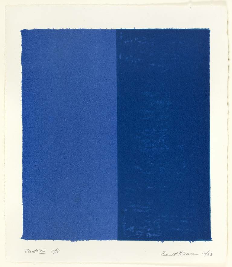 Barnett Newman's painting 